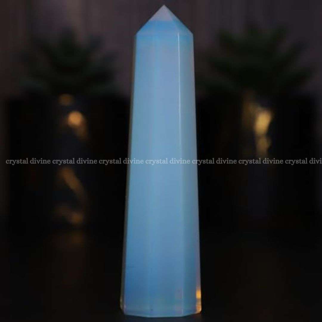 Opalite Crystal Tower (Luck & Prosperity)
