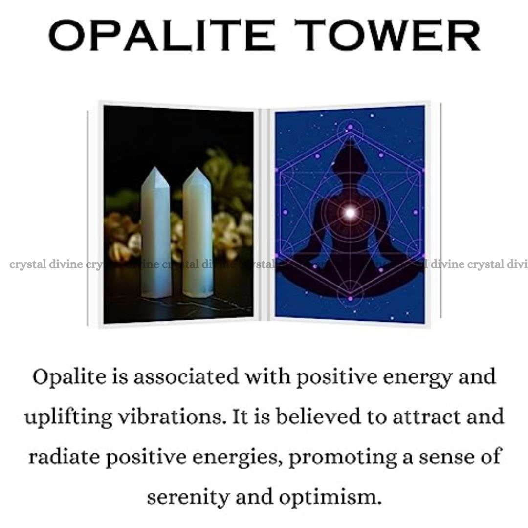 Opalite Crystal Tower