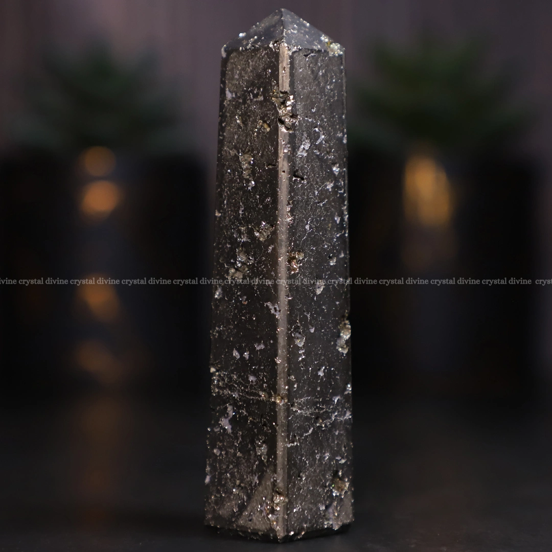 Pyrite Crystal Tower - 70 - 100 grams (Abundance & Prosperity)