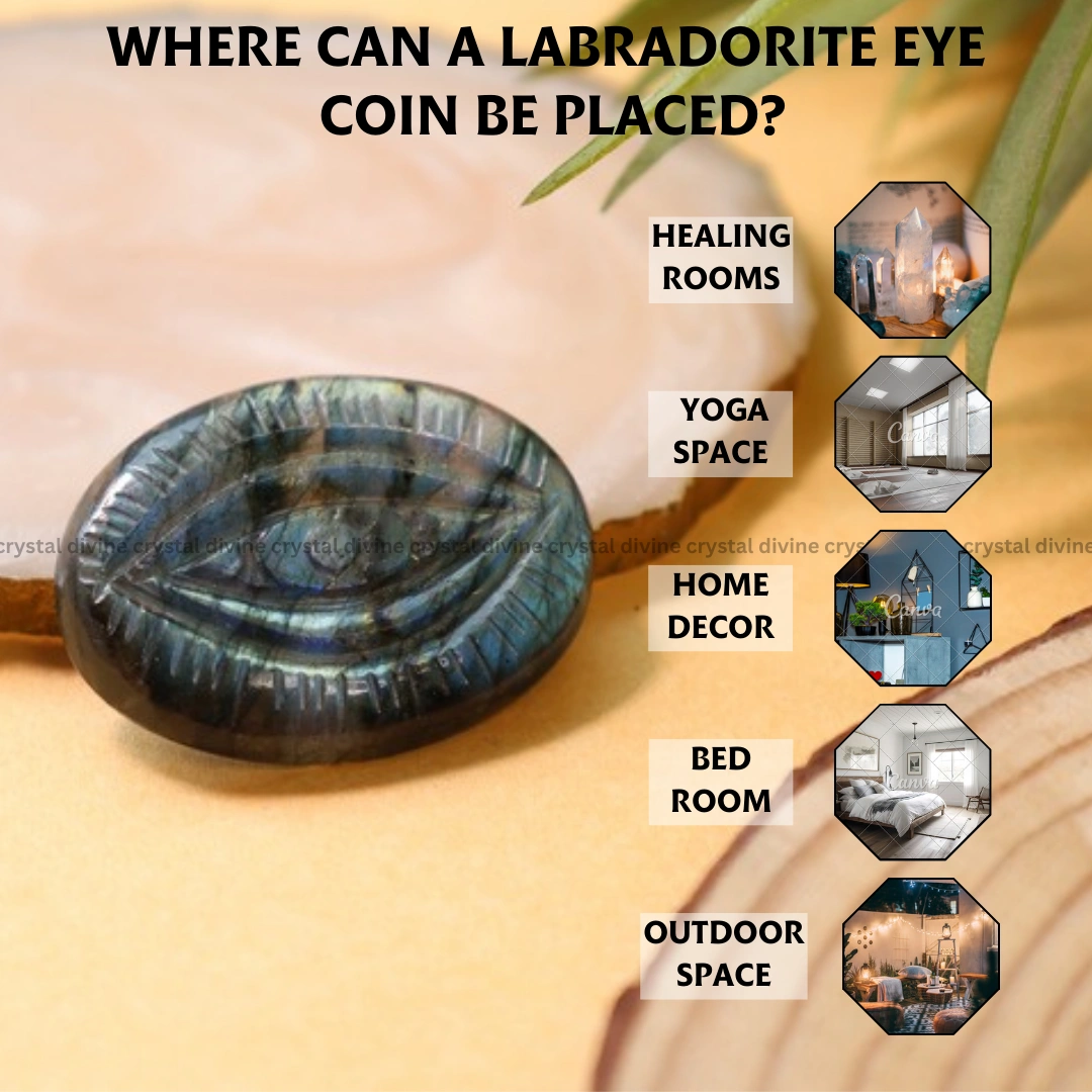 Labradorite Eye Coin (Focus & Concentration)