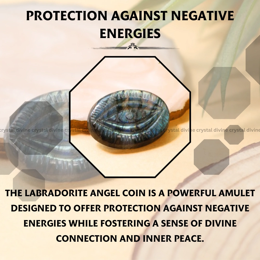 Labradorite Eye Coin (Focus & Concentration)