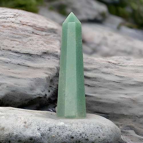 Green Jade Crystal Tower