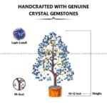 Lapis Lazuli Crystal Tree 300 Beads (Spiritual Growth)