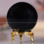 Black Tourmaline Crystal Sphere (Protection)