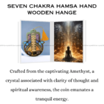 Seven Chakra Door Hamsa Hand Hanger (Energy Cleansing)