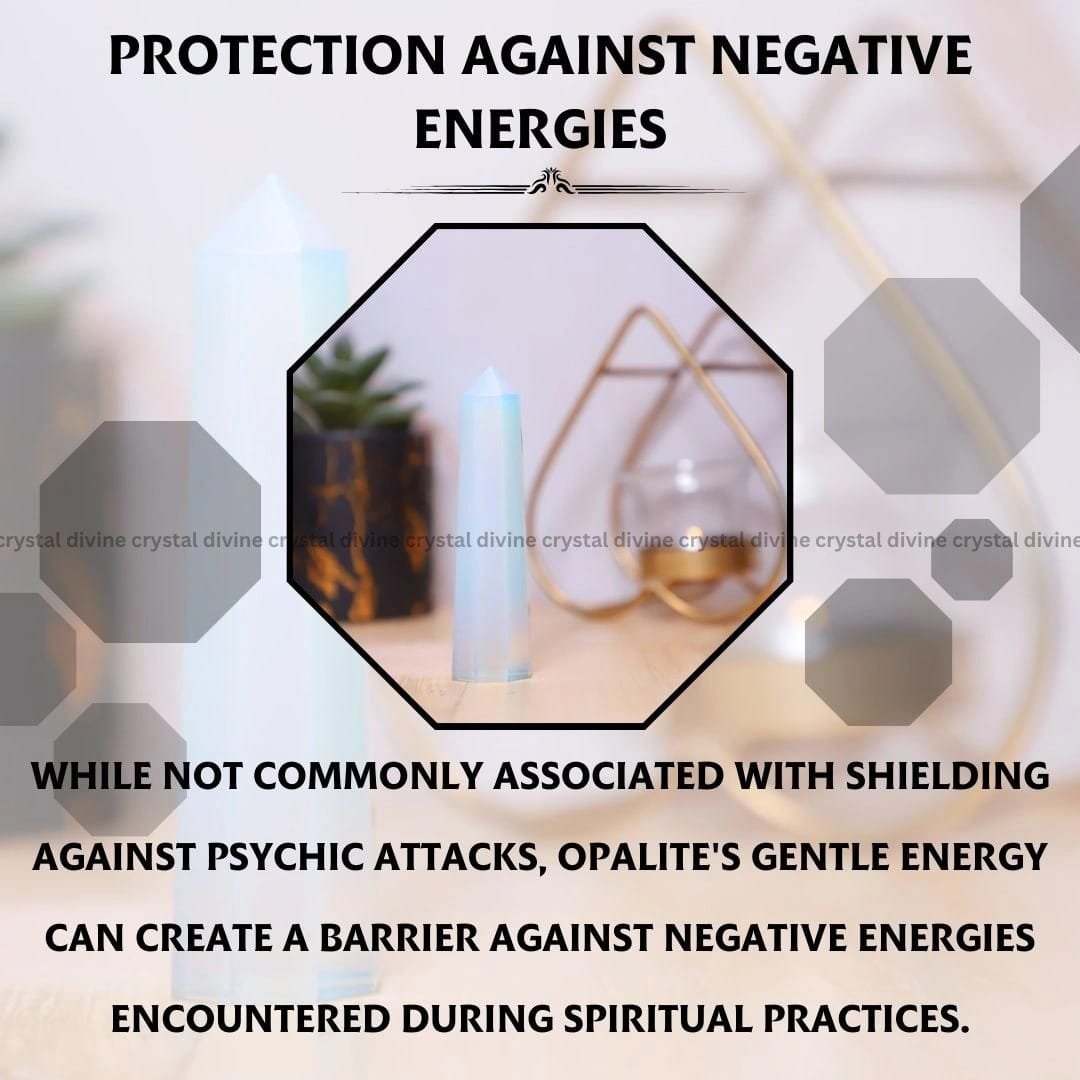 Opalite Crystal Tower (Luck & Prosperity)