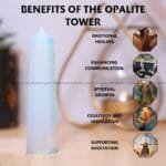 Opalite Crystal Tower (Luck & Prosperity)