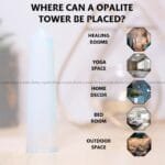 Opalite Crystal Tower (Luck & Prosperity)