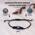 Evil Eye Thread Bracelet - 8MM (Protection)