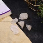 Clear Quartz Raw Crystal 2pcs (Peace)