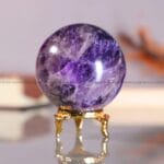 Amethyst Crystal Sphere (Clarity & Mental Focus)