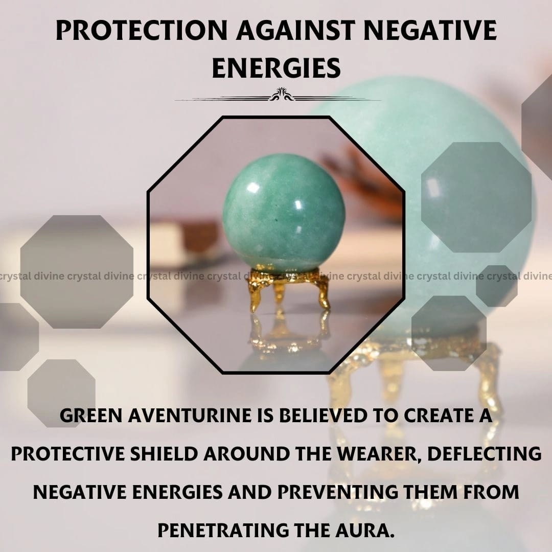 Green Aventurine Crystal Sphere (Spiritual Growth)