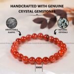 Strawberry Crystal Bracelet - 8MM (Inner Growth)