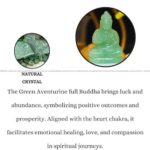 Green Aventurine Buddha Idol 1 Inch (Spiritual Growth)