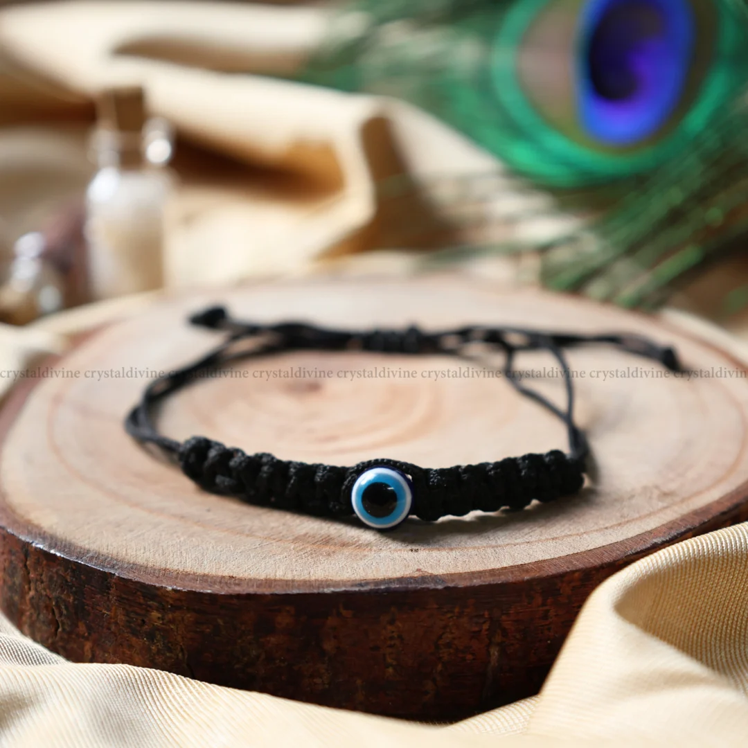 Evil Eye Thread Bracelet - 8MM (Protection)