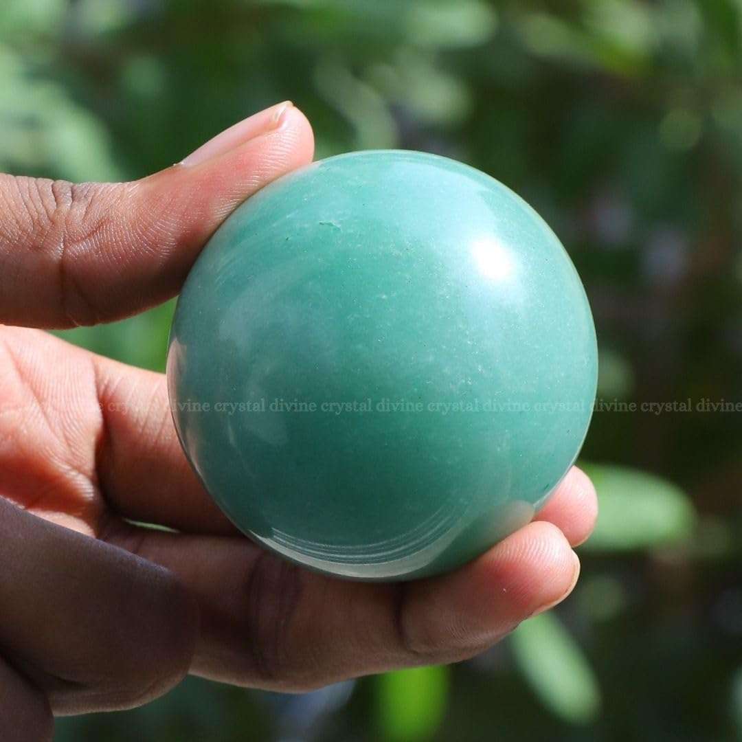 Green Aventurine Crystal Sphere