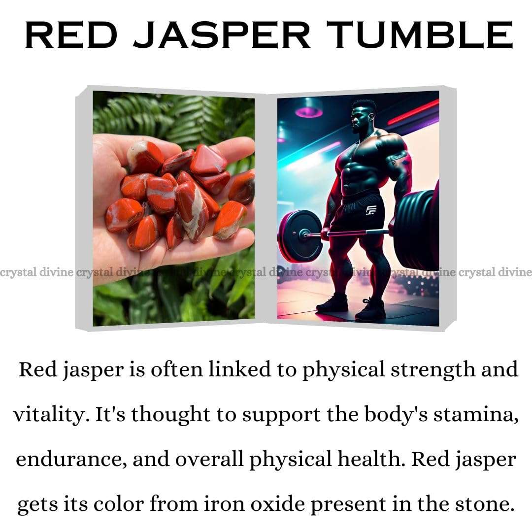 Red Jasper Crystal Tumble