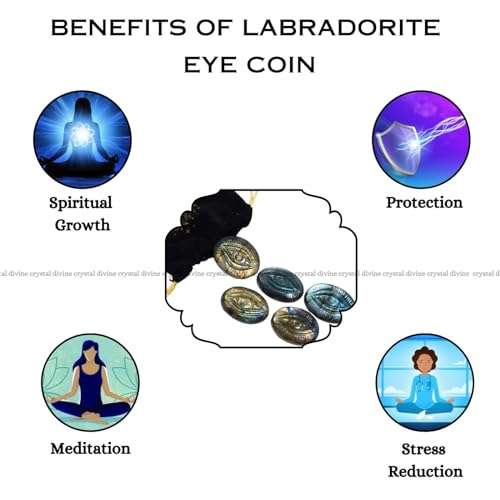 Labradorite Eye Coin (Focus and Concentration)