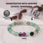 Fluorite Crystal Bracelet - 8MM (Protection & Cleansing)
