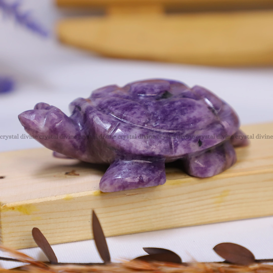 Amethyst Crystal Tortoise (Wisdom & Patience)