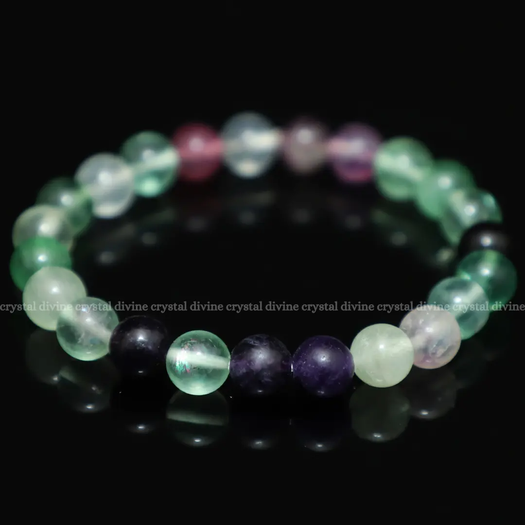 Fluorite Bracelet - 8MM (Protection & Cleansing)