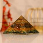 Money Magnet With Pyrite Crystal Pyramid (Enhances Manifestation Power)
