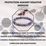 Sodalite Crystal Bracelet - 8MM (Promotion Of Harmony)