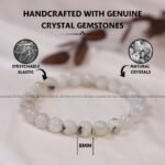 Rainbow Moonstone Crystal Bracelet - 8MM (Hormonal Balance)