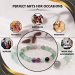 Fluorite Crystal Bracelet - 8MM (Protection & Cleansing)