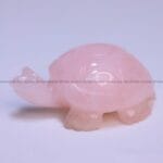 Rose Quartz Crystal Tortoise (Self-Love & Acceptance)