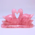 Rose Quartz Duck Crystal (Love & Compassion)