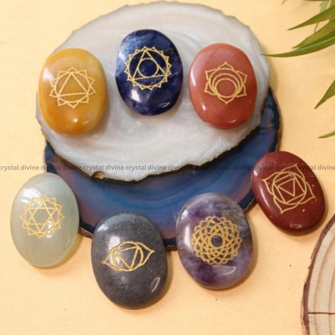7 Chakra Symbol Coins