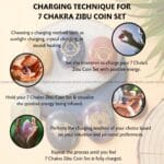 7 Chakra Symbol Coins Engraved Set (Enhanced Meditation Practice)