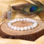 Rainbow Moonstone Crystal Bracelet - 8MM (Hormonal Balance)
