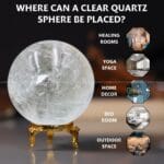 Clear Quartz Crystal Sphere (Scrying & Divination)