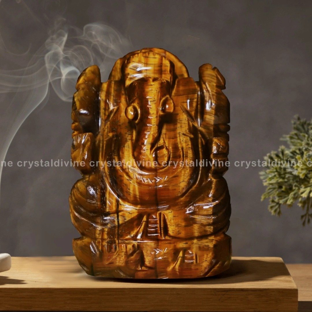 Tiger Eye Ganesha