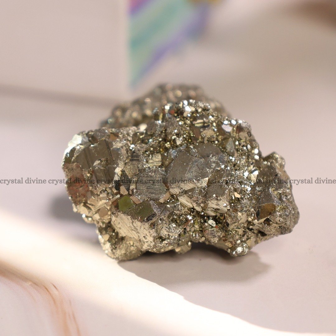 Pyrite Stone (Cocada) (Abundance & Prosperity)- 50 To 70 Gram - 1pic
