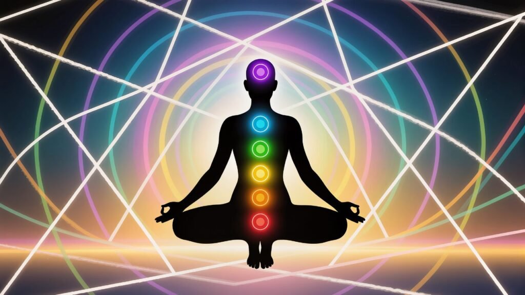 Sevan Chakra Crystal Tree
