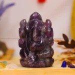 Amethyst Ganesha Idol ( Prosperity & Success)