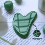 Green Jade Crystal Gua sha (Good luck & Improved Skin)