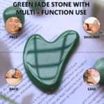 Green Jade Crystal Gua sha (Good luck & Improved Skin)