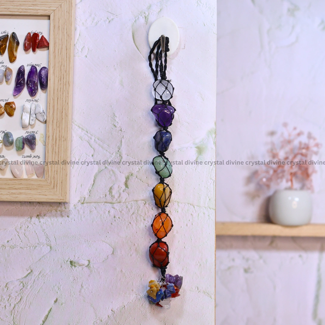 Seven Chakra Tumble Hanger (Chakra Balancing & Focus)