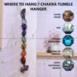Seven Chakra Tumble Hanger (Chakra Balancing & Focus)