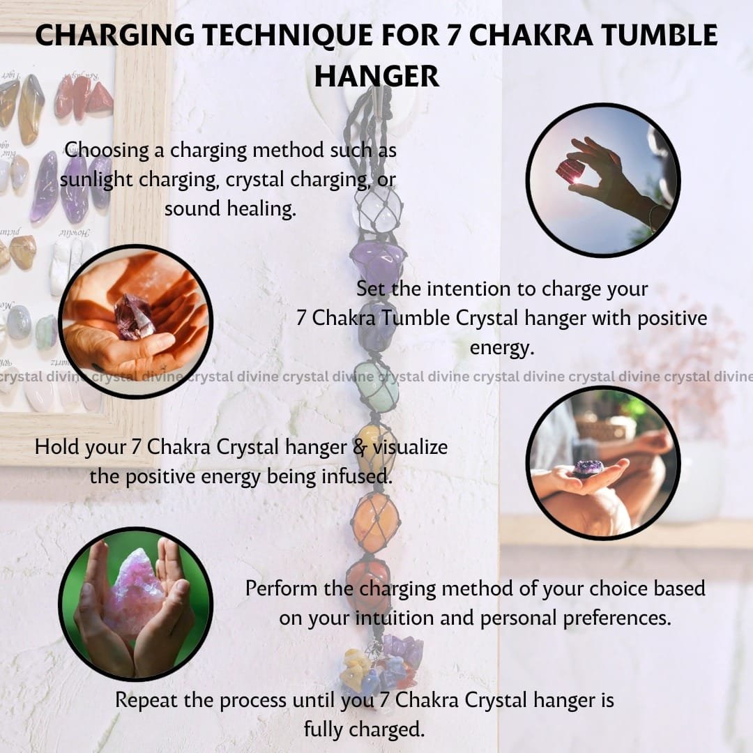 Seven Chakra Tumble Hanger (Chakra Balancing & Focus)