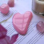 Rose Quartz Crystal Gua Sha (Calming & Soothing)
