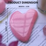 Rose Quartz Crystal Gua Sha (Calming & Soothing)