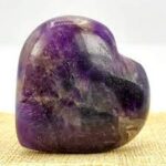 Amethyst Crystal Heart (Immune Support & Health)