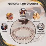 Smoky Quartz Crystal Bracelet - 8 MM (Grounding & Stabilizing)