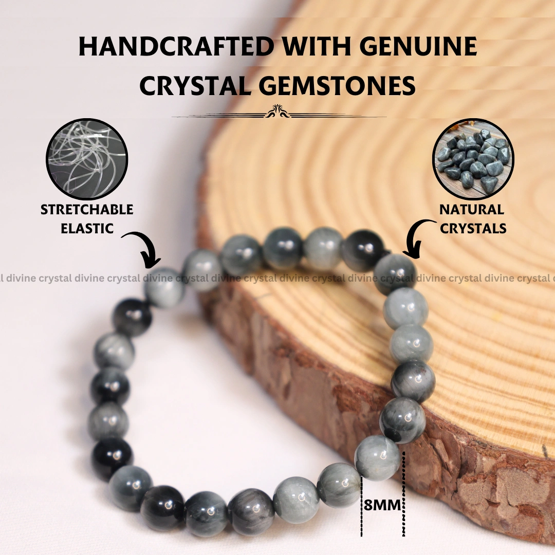 Cat Eye Crystal Bracelet (Mental Clarity & Focus)