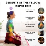 Yellow Jasper Crystal Tree (300 Beads) (Mental Clarity & Attracts Abundance)